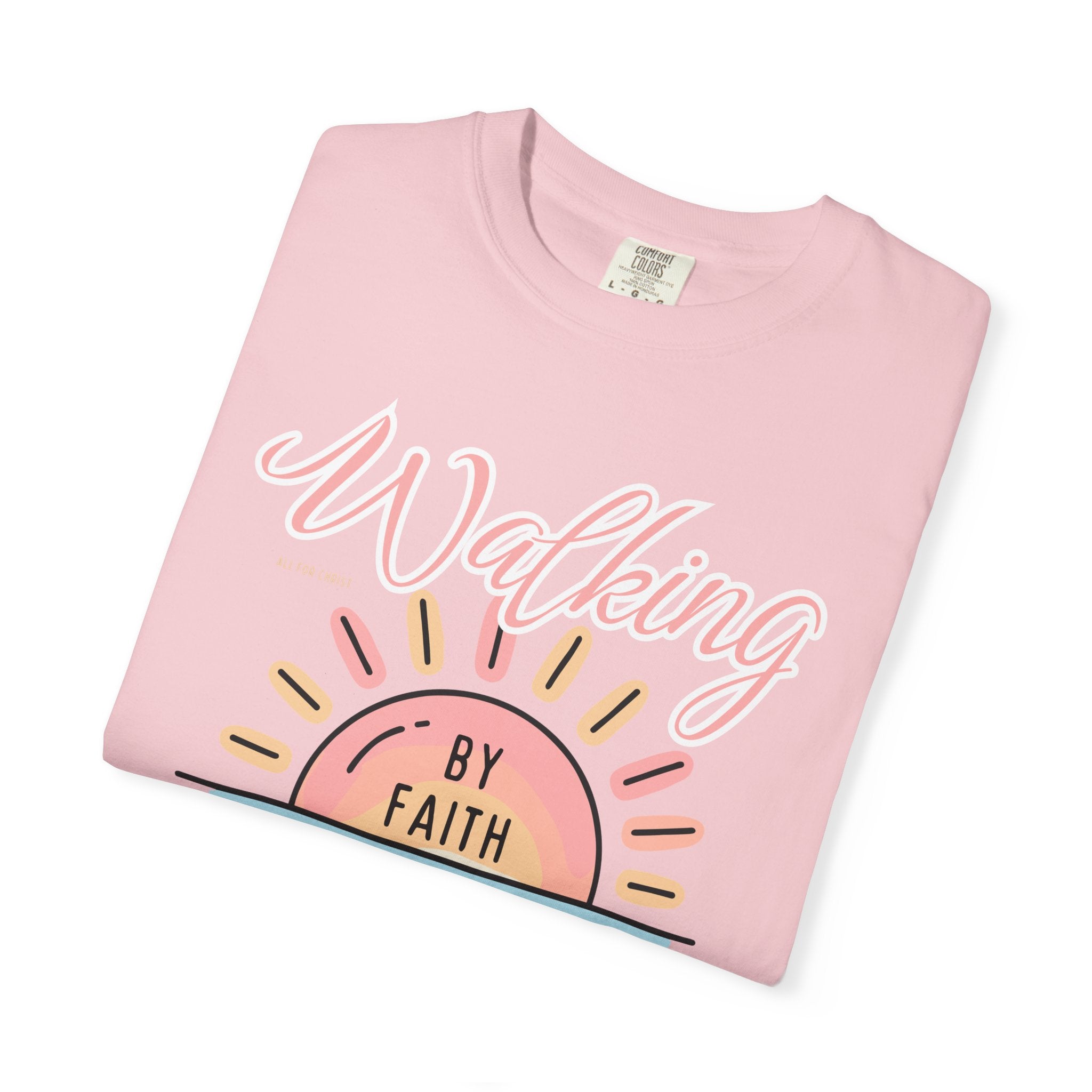 Walking by Faith Not by Tides T-Shirt