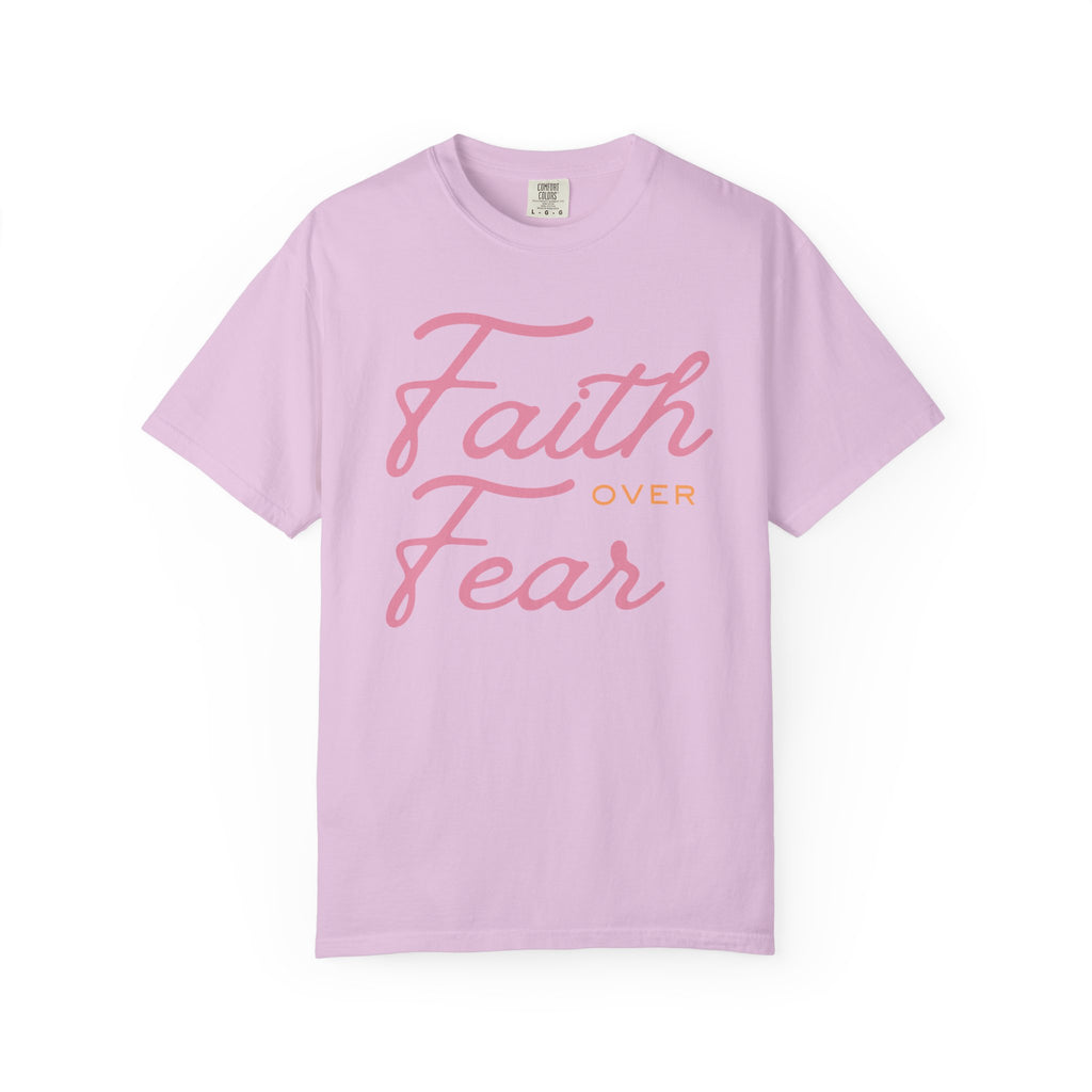 Faith Over Fear T-Shirt — Inspirational Christian Tee