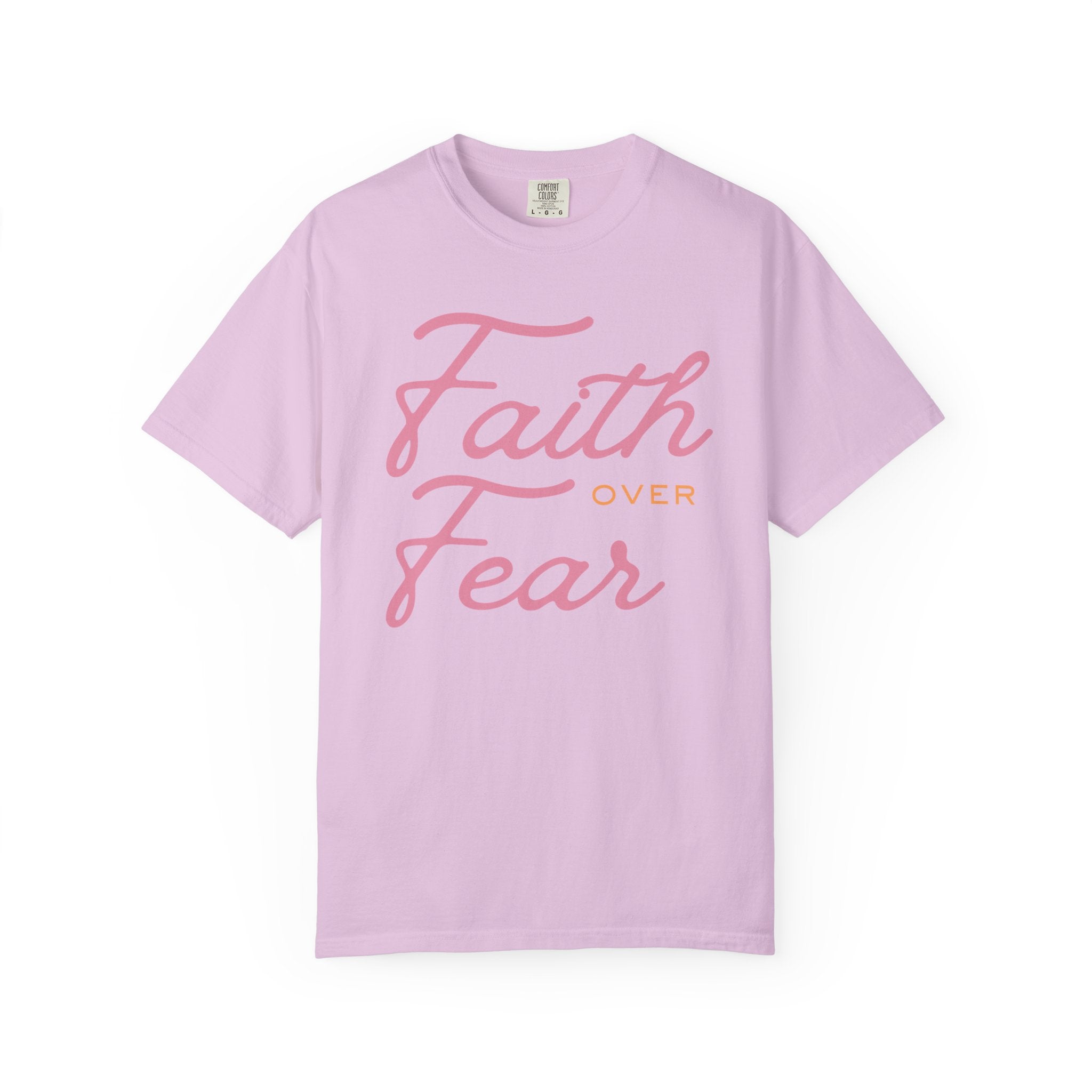 Faith Over Fear T-Shirt — Inspirational Christian Tee