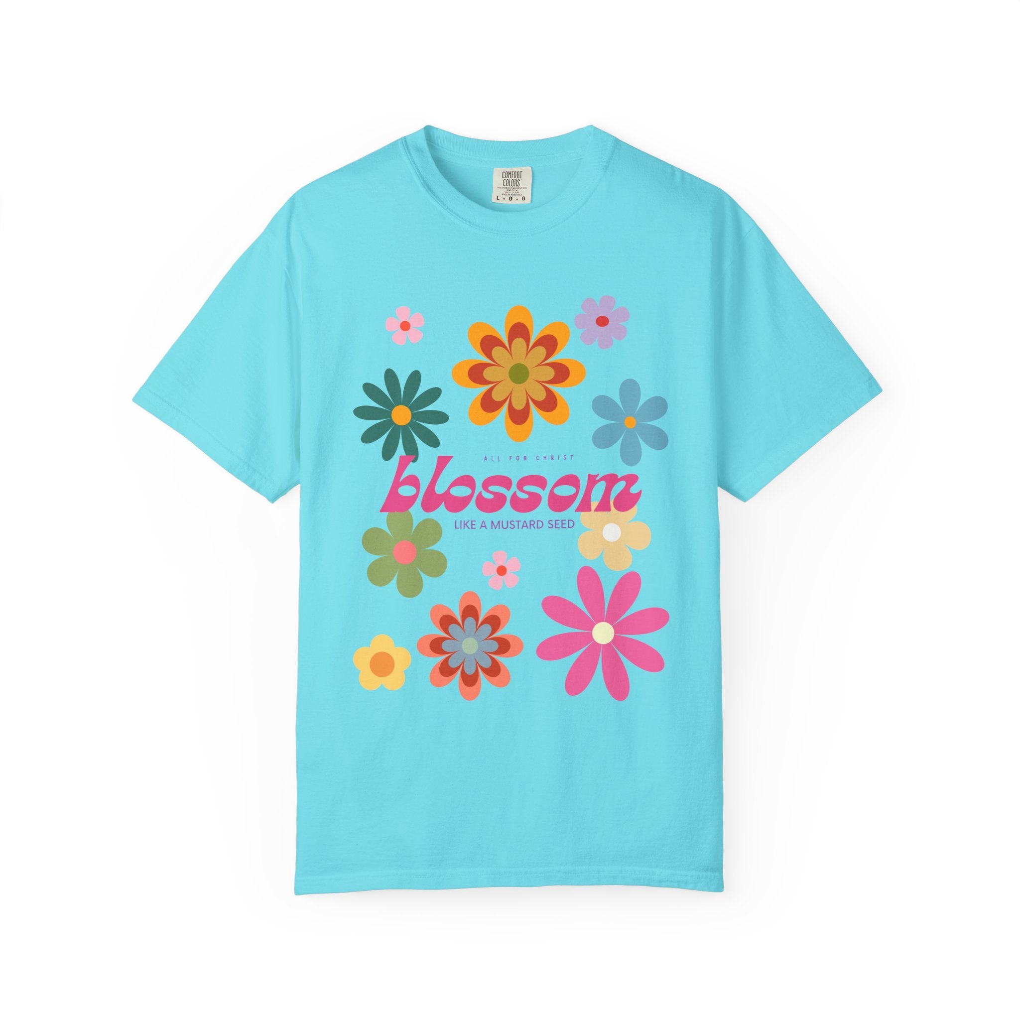 Blossom Floral Tee — Retro Flower Graphic T-Shirt