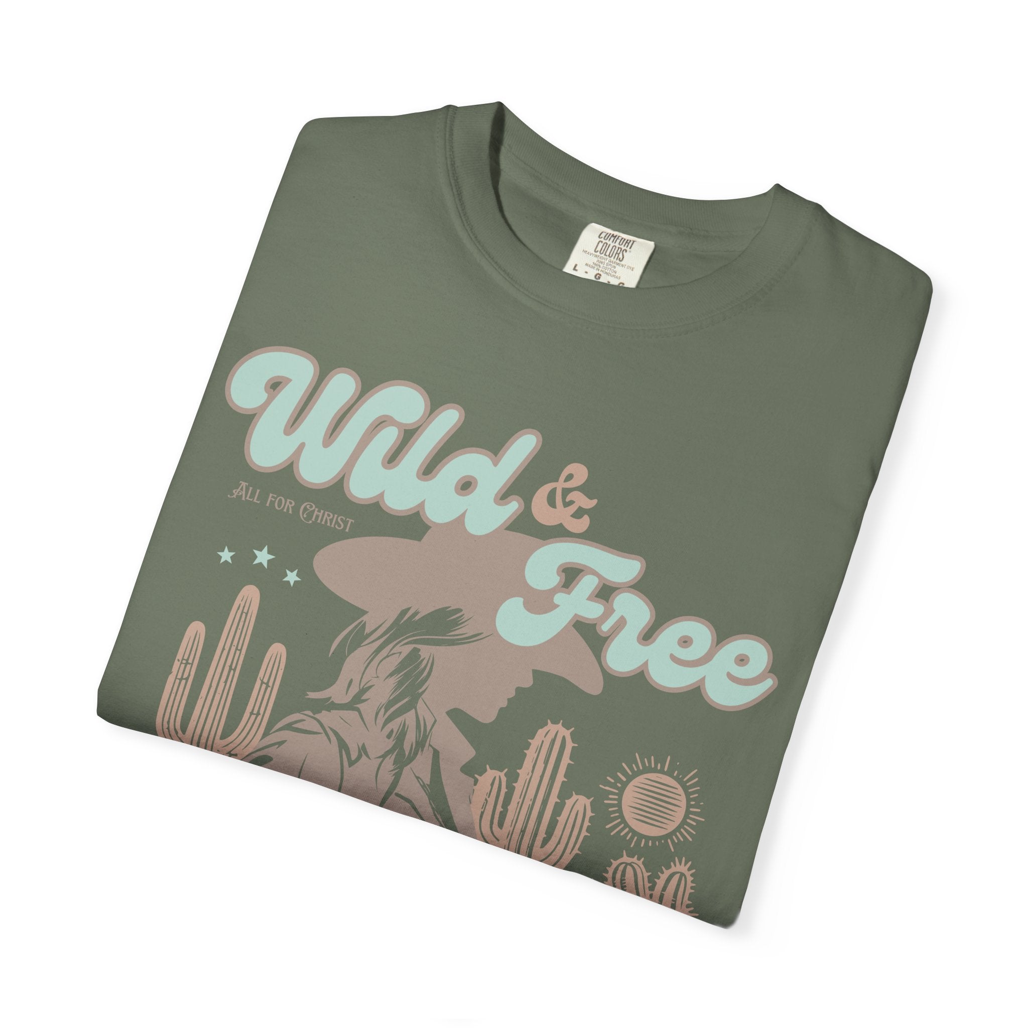 Wild & Free Dream T-Shirt — Desert Cowgirl Graphic Tee