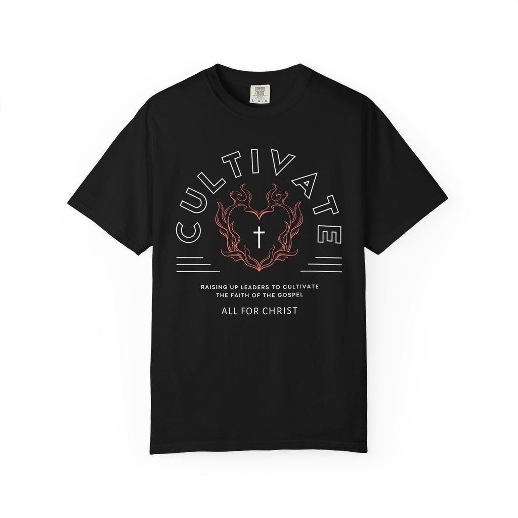 Cultivate Christian T-Shirt — 'All For Christ' Church Ministry Tee