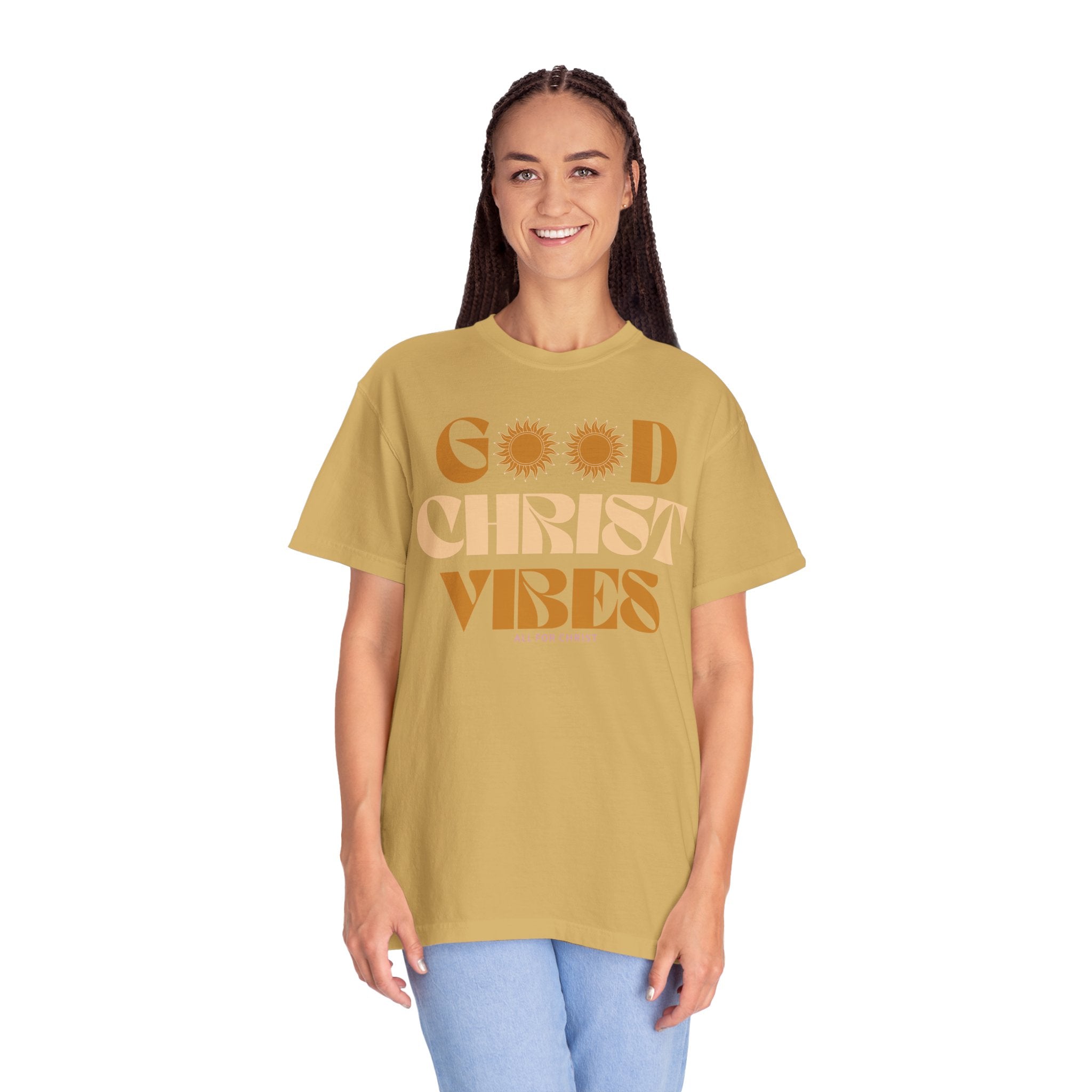 Good Christ Vibes T-Shirt — Retro Faith Graphic Tee