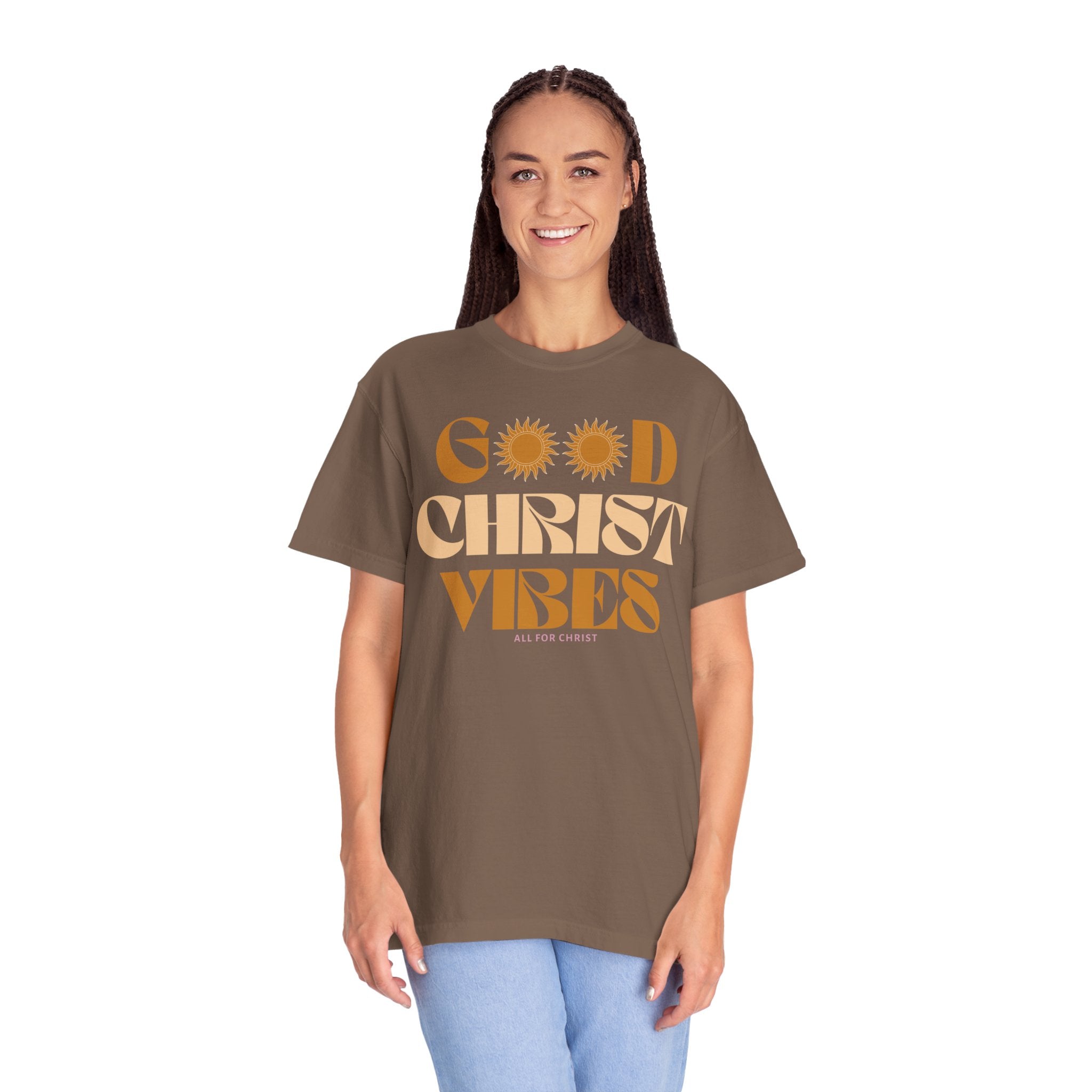 Good Christ Vibes T-Shirt — Retro Faith Graphic Tee