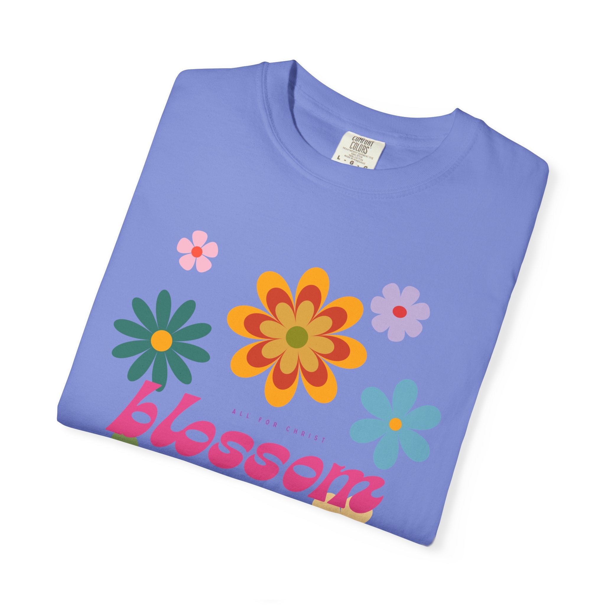 Blossom Floral Tee — Retro Flower Graphic T-Shirt