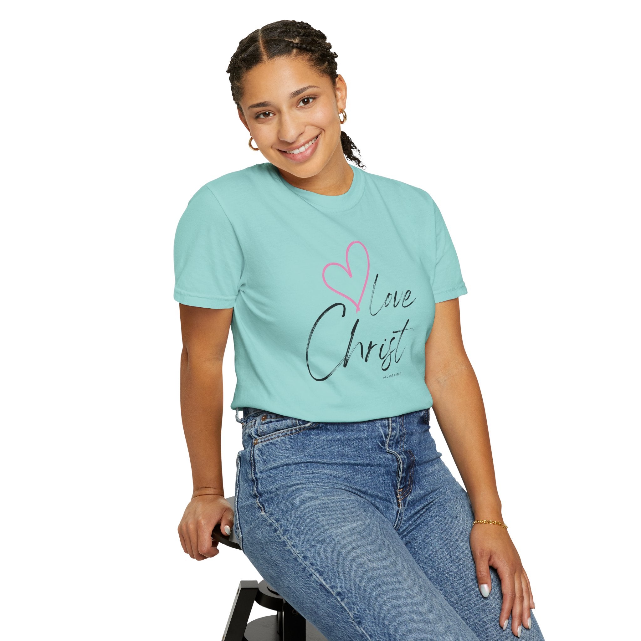 Love Christ T-Shirt — Heart Faith Graphic Tee