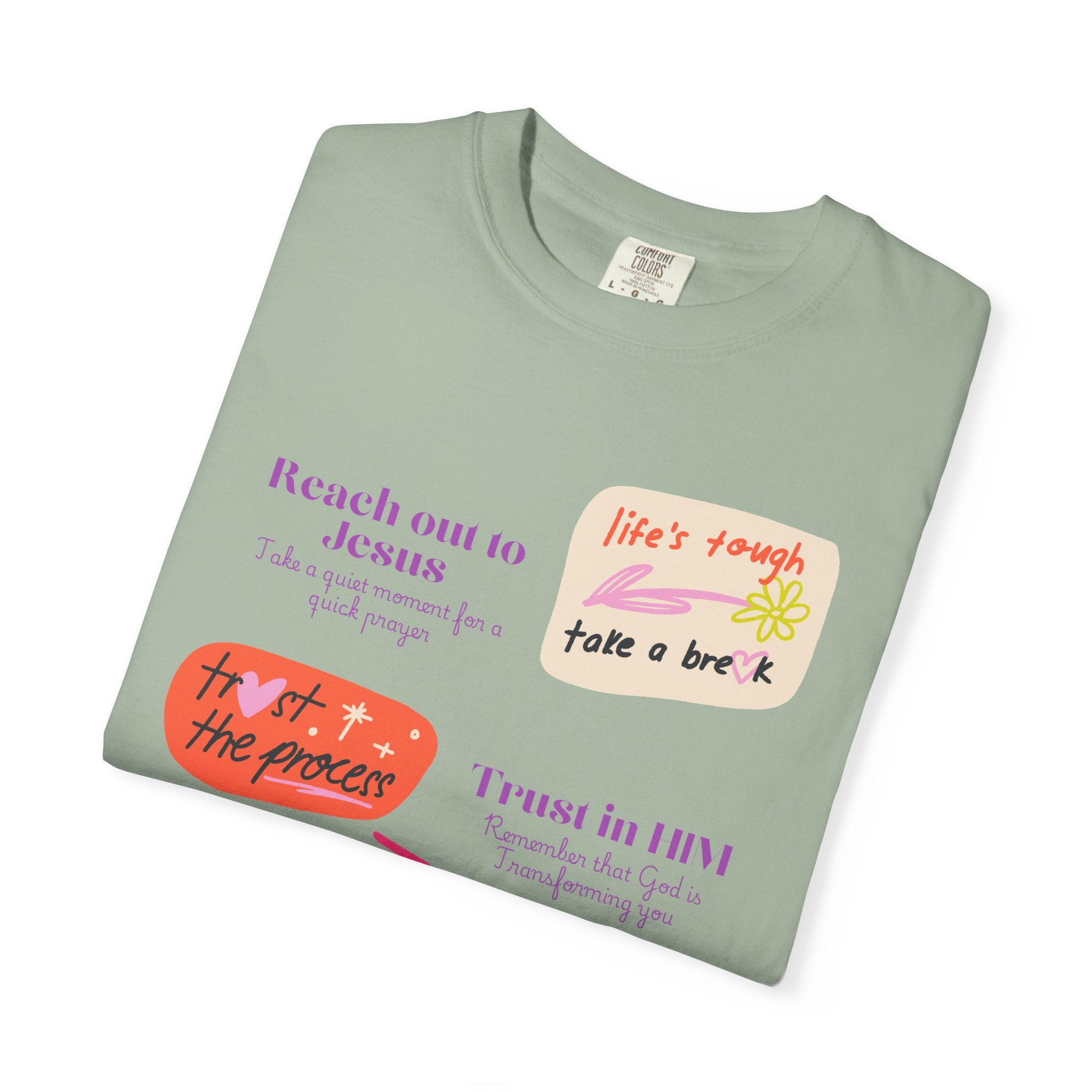 Inspirational Daily Reminder T-Shirt — Positive Message Graphic Tee