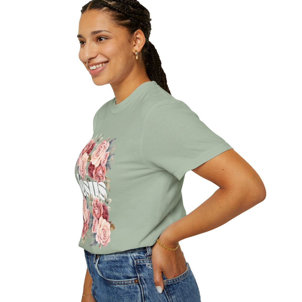 Rose Floral Graphic T-Shirt — 'Bless Your Heart' Vintage Bouquet Tee