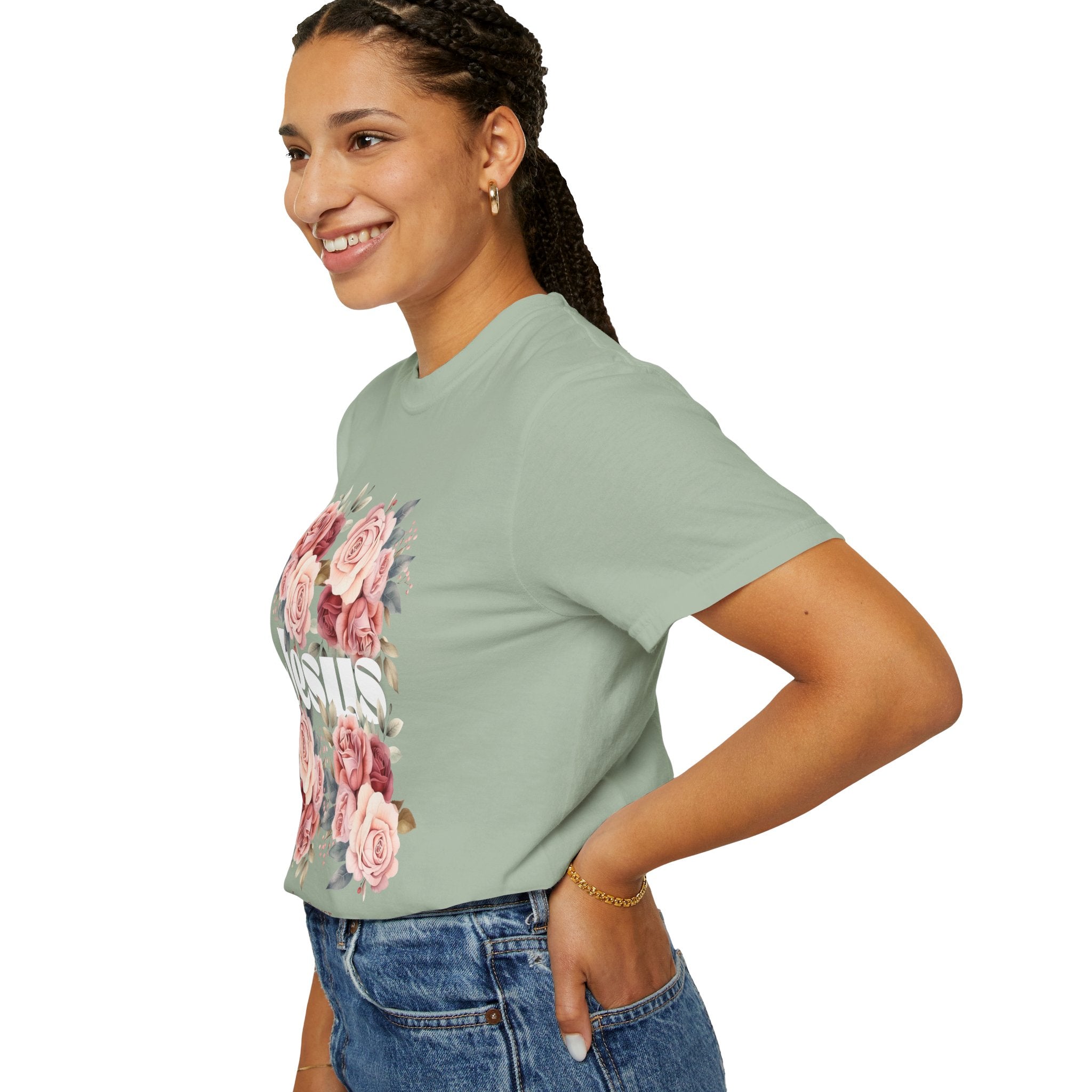 Rose Floral Graphic T-Shirt — 'Bless Your Heart' Vintage Bouquet Tee