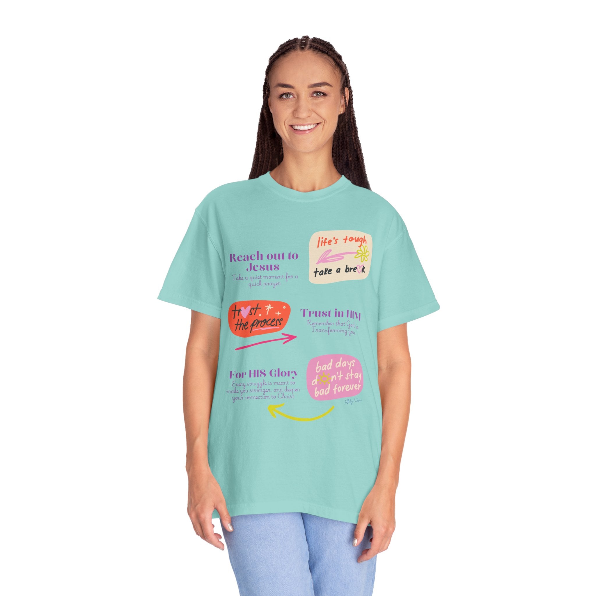 Inspirational Daily Reminder T-Shirt — Positive Message Graphic Tee