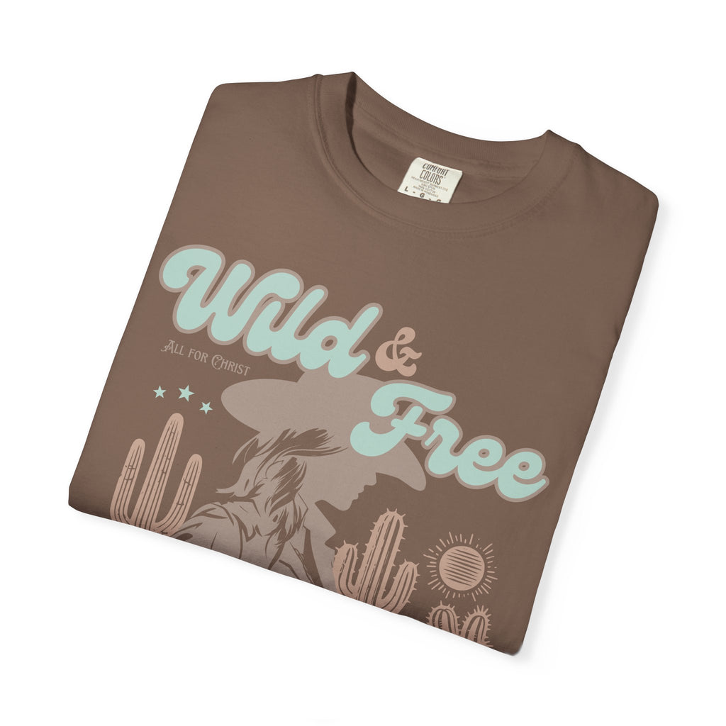 Wild & Free Dream T-Shirt — Desert Cowgirl Graphic Tee