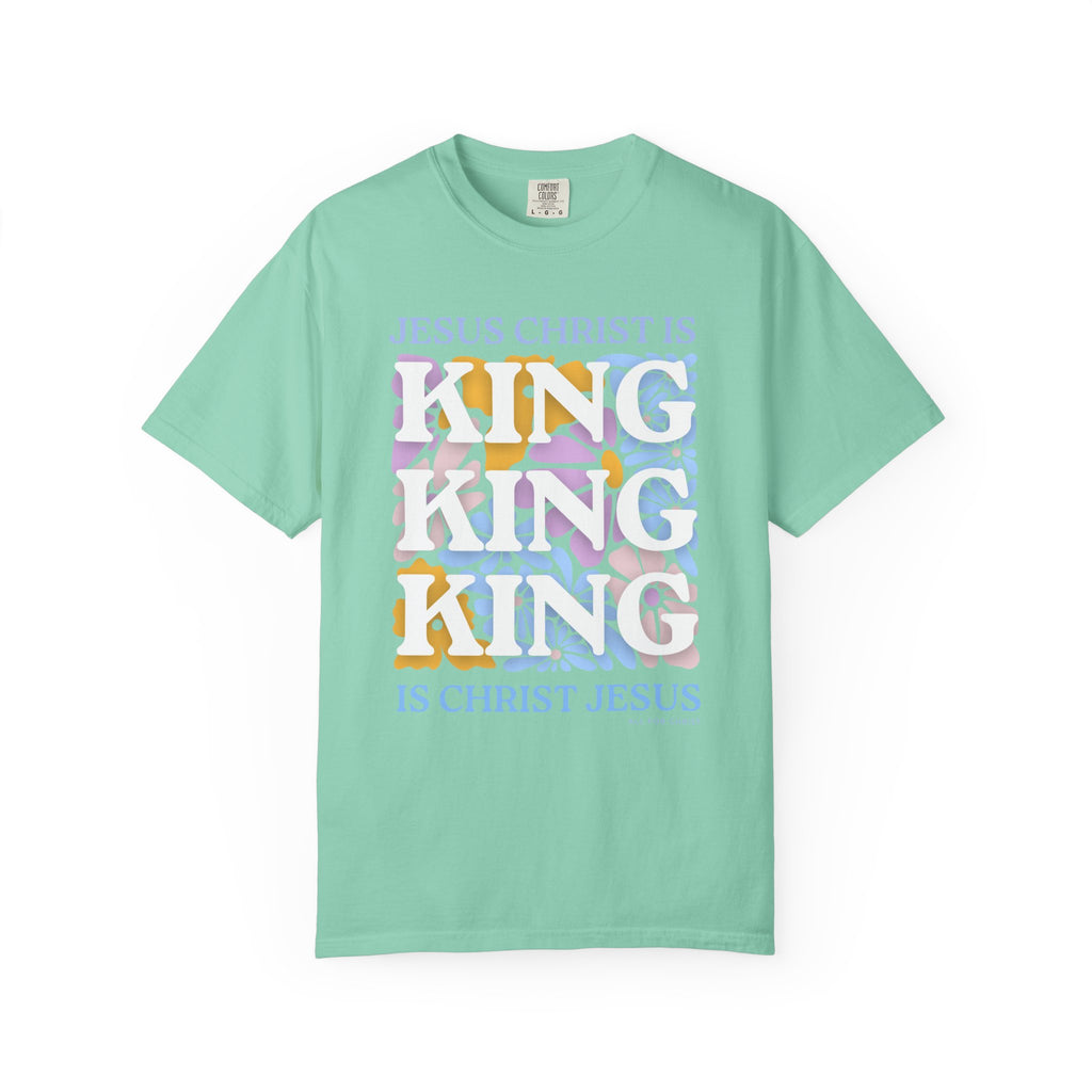 Christian 'King' Graphic T-Shirt — Jesus Christ Is King Faith Tee