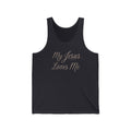 My Jesus Loves Me Tank Top — Christian Faith Prayer Tank