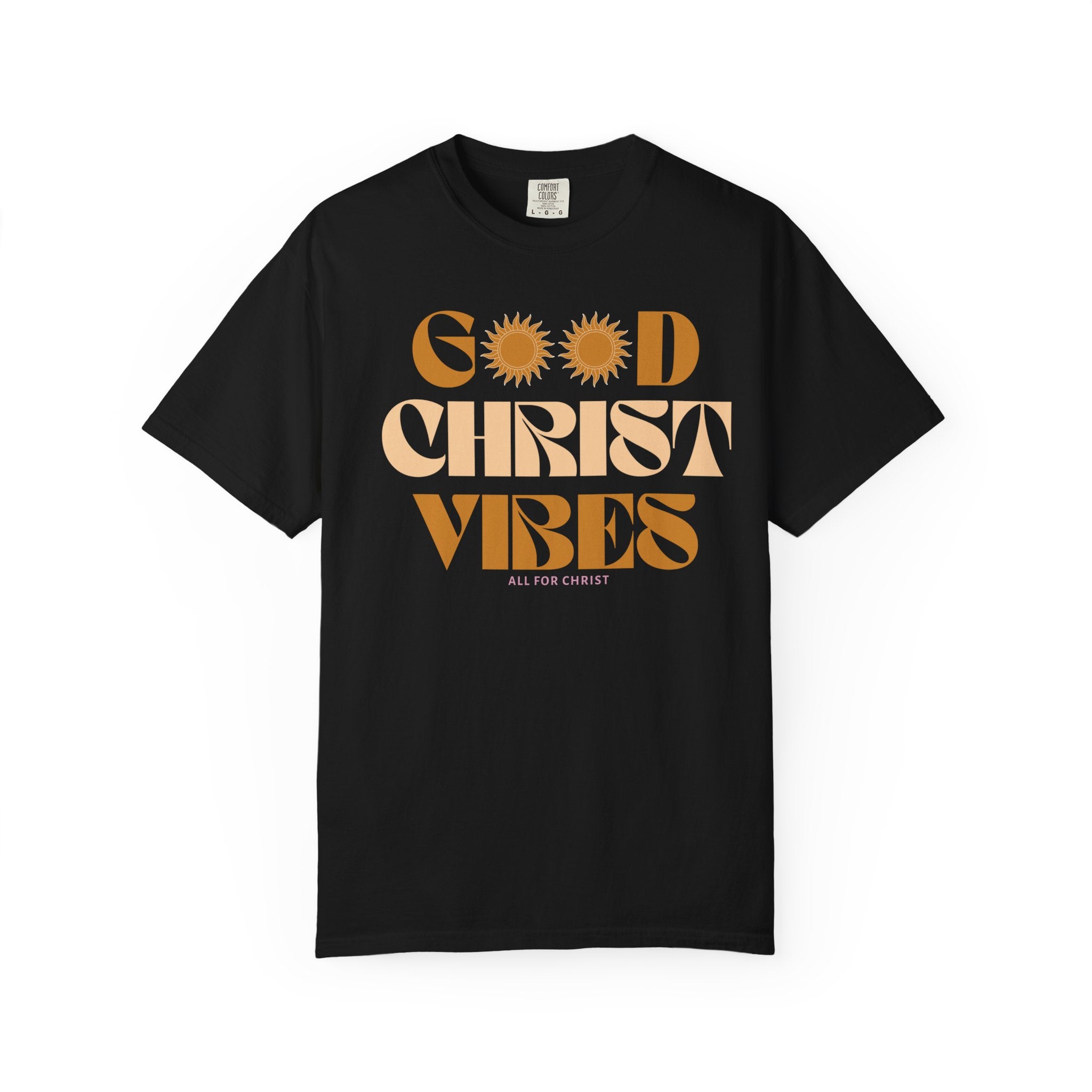 Good Christ Vibes T-Shirt — Retro Faith Graphic Tee
