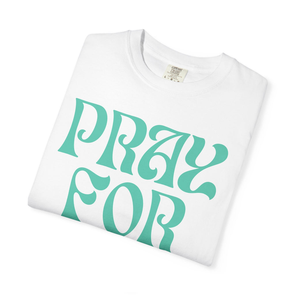 Pray for Love Tee — Vintage Script Graphic T‑Shirt