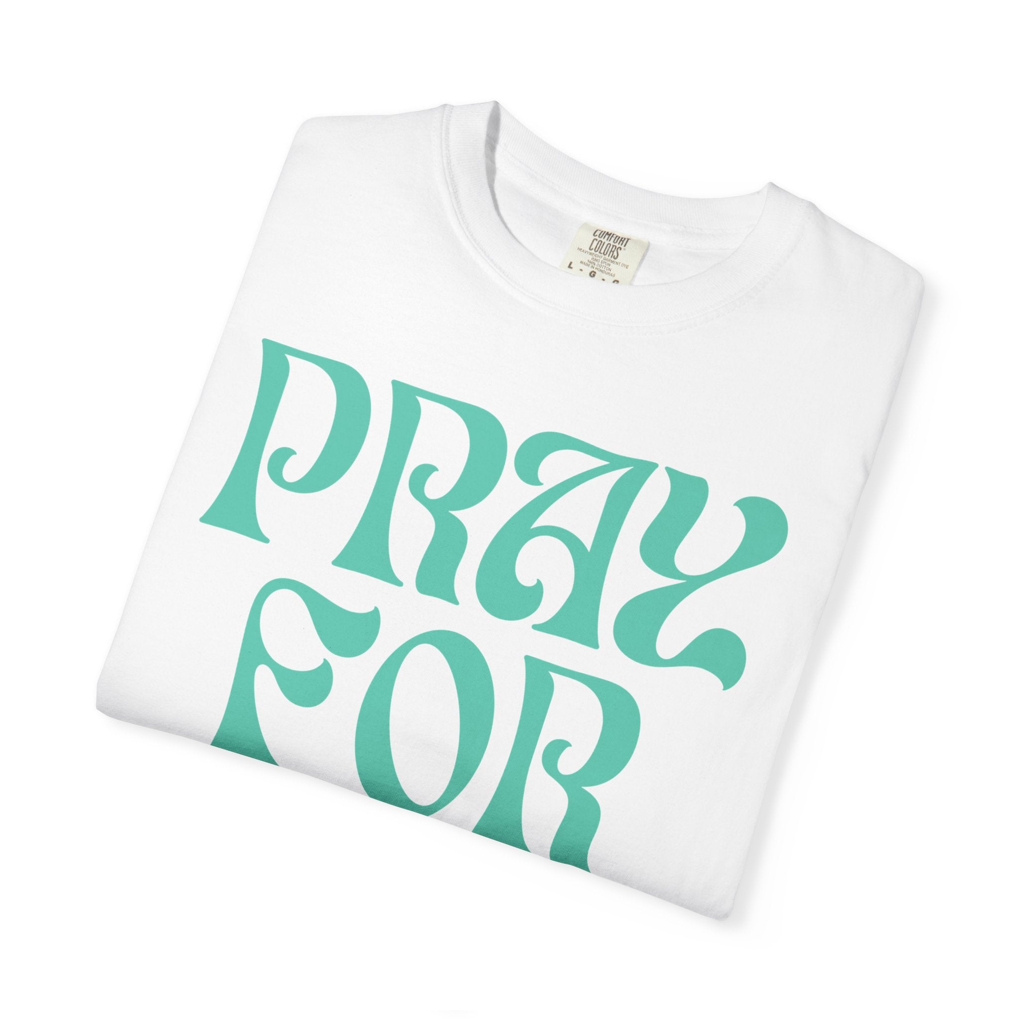Pray for Love Tee — Vintage Script Graphic T‑Shirt