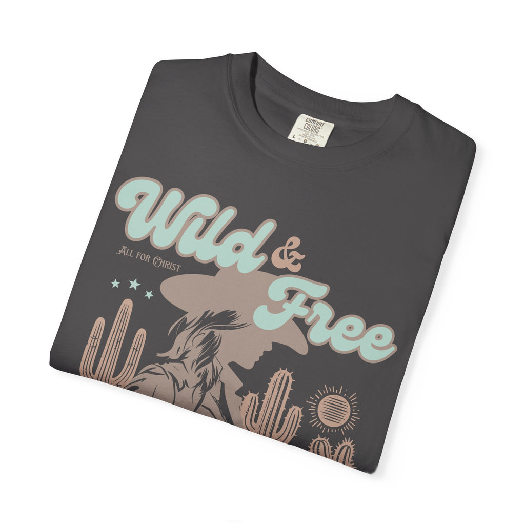 Wild & Free Dream T-Shirt — Desert Cowgirl Graphic Tee