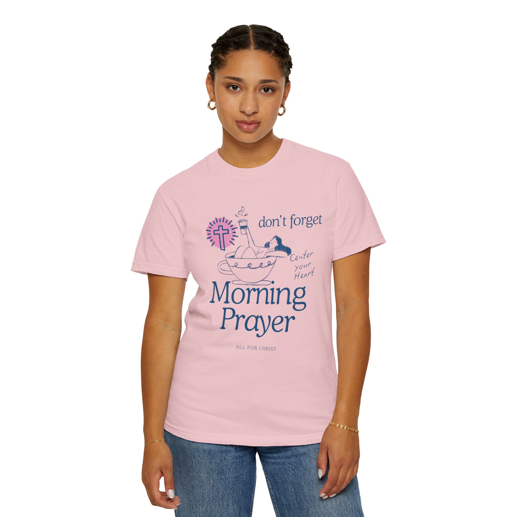 Morning Prayer T-Shirt — Don’t Forget Morning Prayer Christian Tee