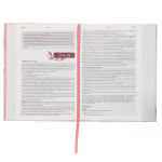Pink Blossoms NLT Women's Devotional Bible | Hardcover · New Living Translation